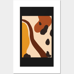 Abstract Earth Tones 4.3 Posters and Art